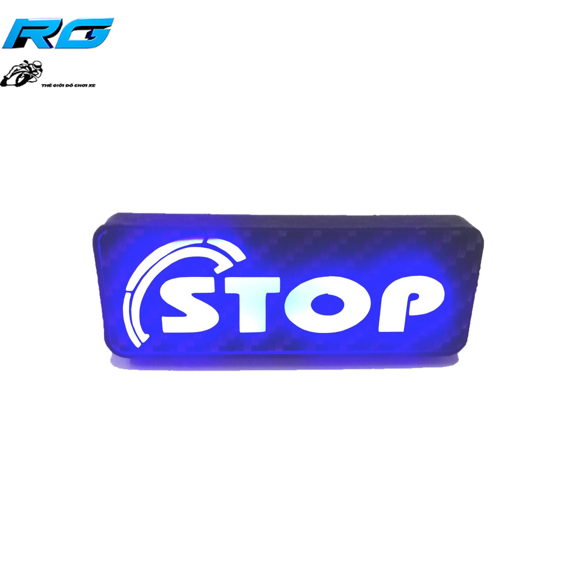 Chữ led gắn đuôi dè xe máy
