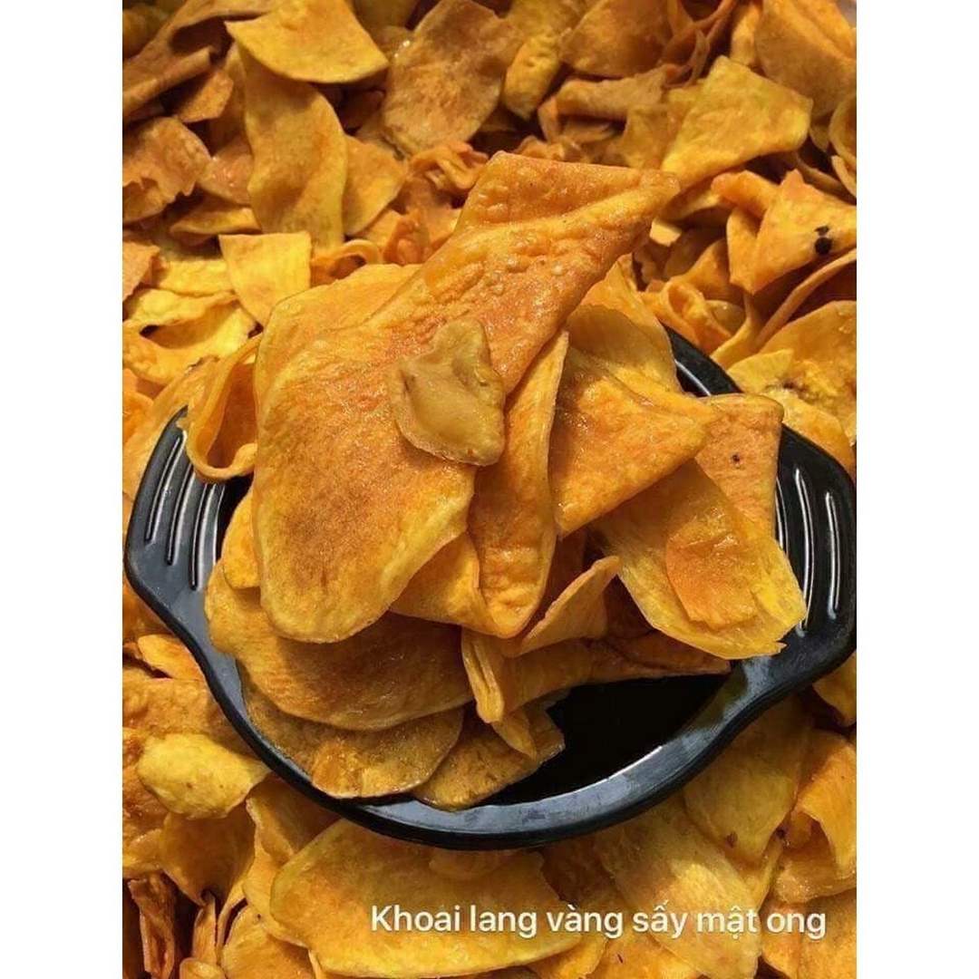Khoai lang vàng đà lạt sấy mật ong - siêu ngon 250g