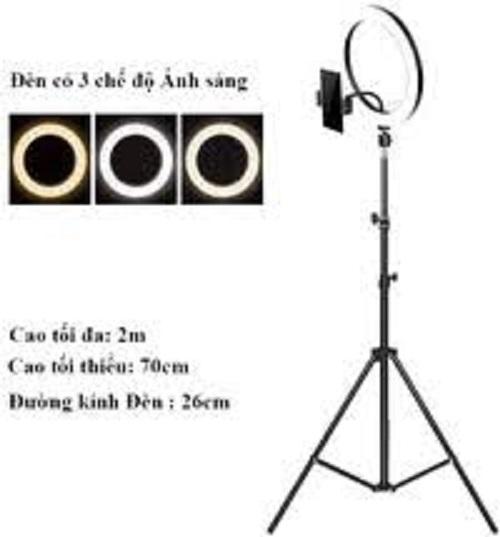 [HCM]Đèn hỗ trợ livetream led ring CN-R640 26cm