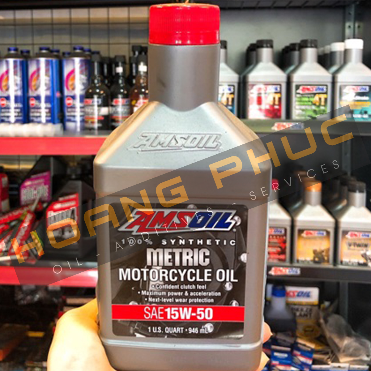 Dầu nhớt Amsoil Metric 15W50 946ml