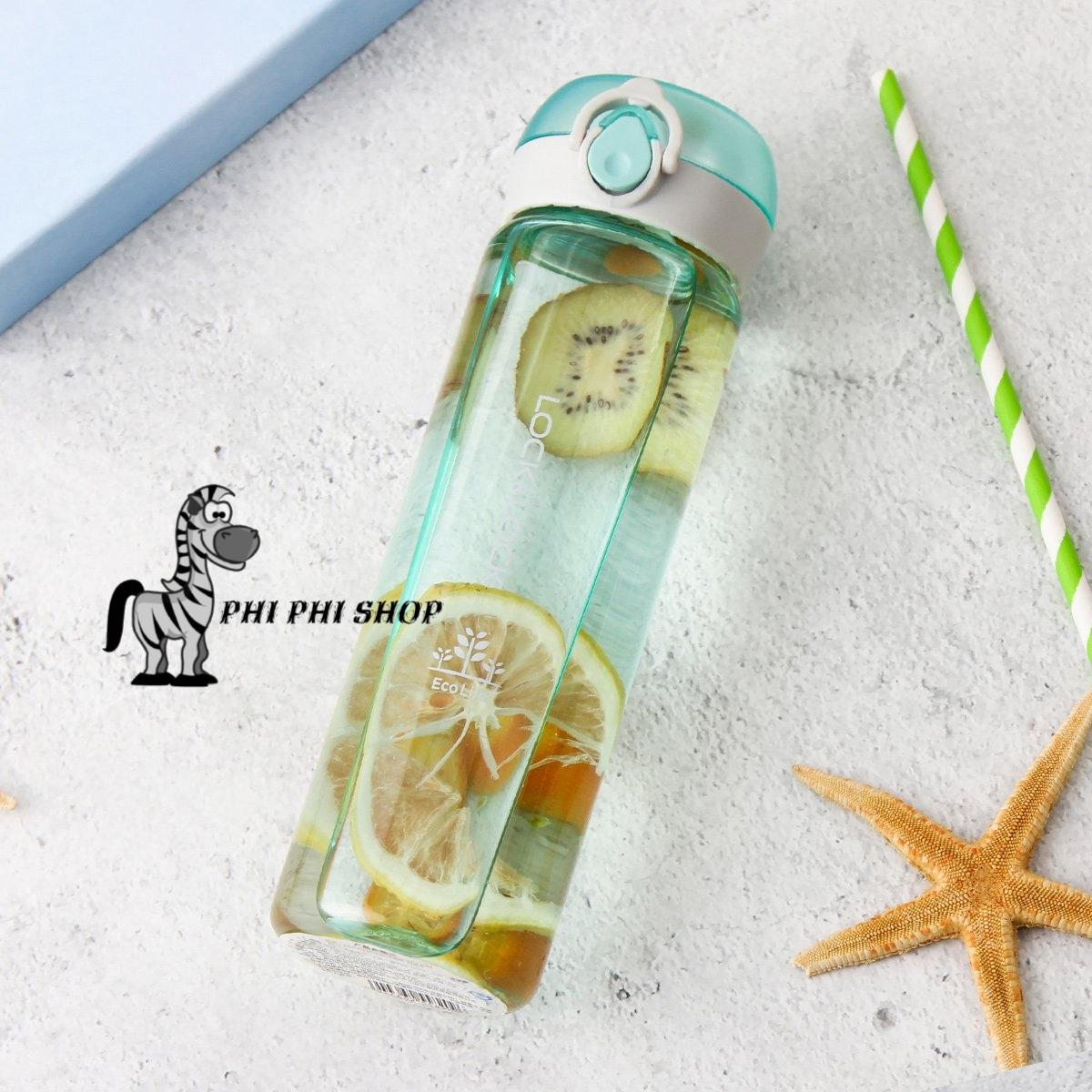 [HCM]Bình nhựa tritan Lock&Lock One Touch Bottle 500ml ABF645