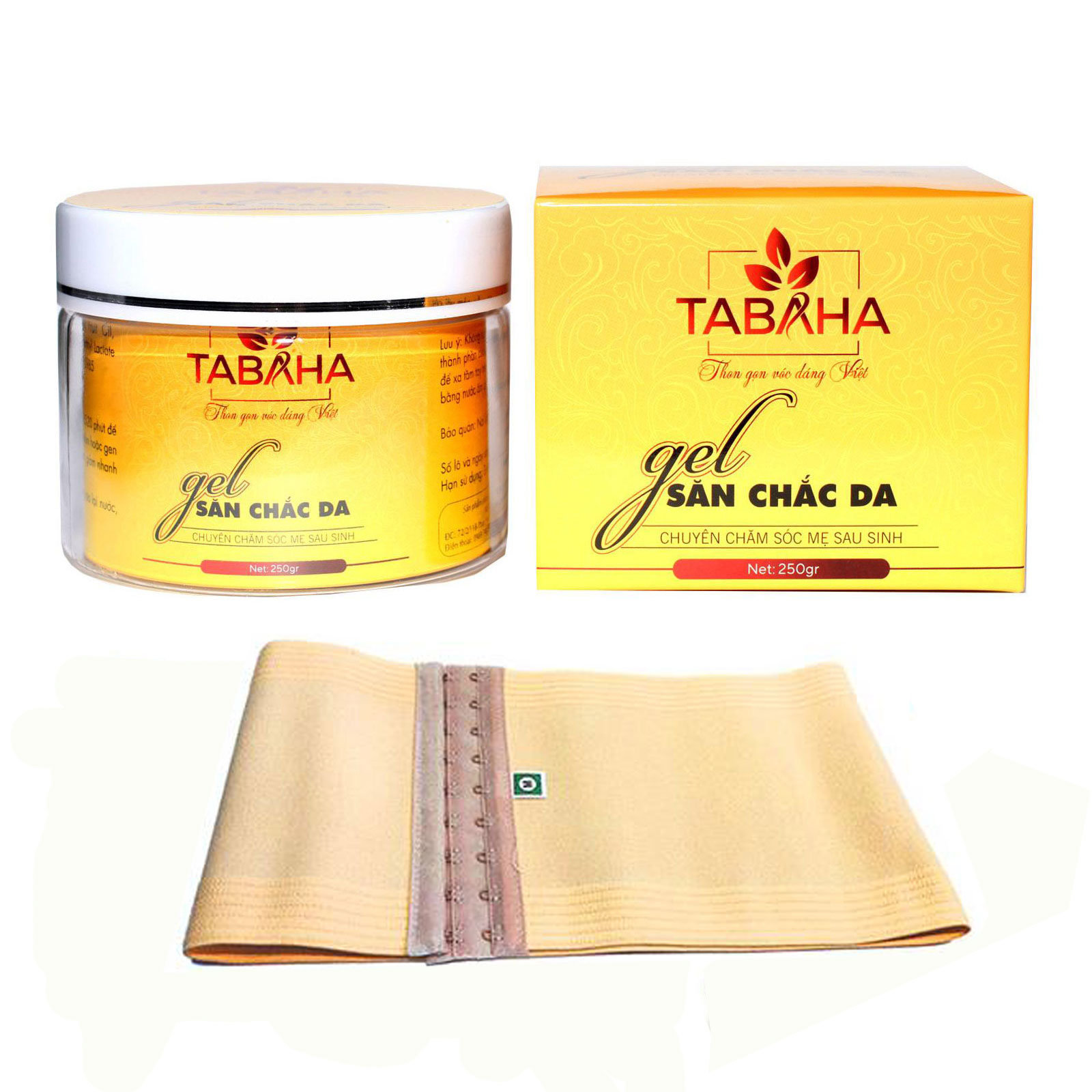 Kem tan mỡ bụng tabaha săn chắc da tặng Nịt bụng