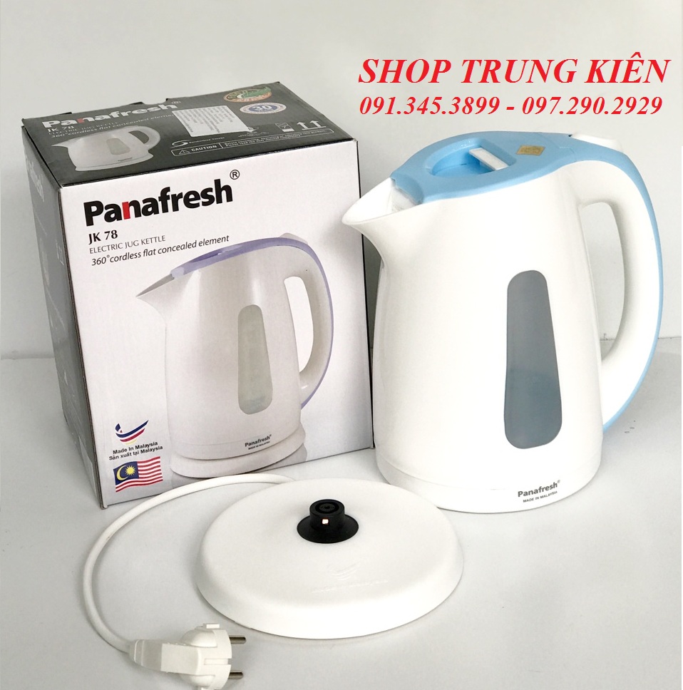 Ấm siêu tốc Panafresh 1,8L Malaysia JK 78