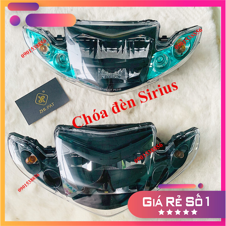 [ Gía Siêu Rẻ ] Chóa Đèn Pha Led 2 Tầng cho xe SIRIUS