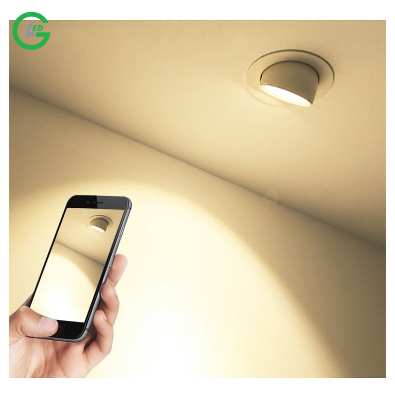Đèn LED Downlight Âm Trần 7W GLED Xoay Góc 360 Độ
