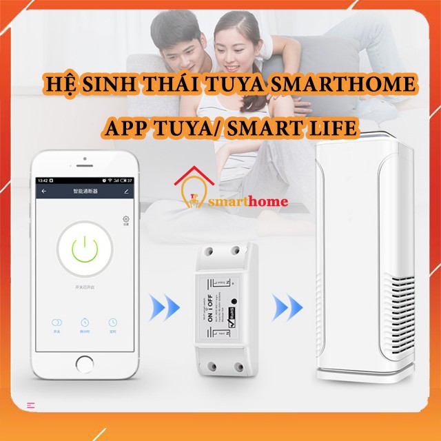 Công Tắc Thông Minh Wifi Tuya Basic Smart Breaker