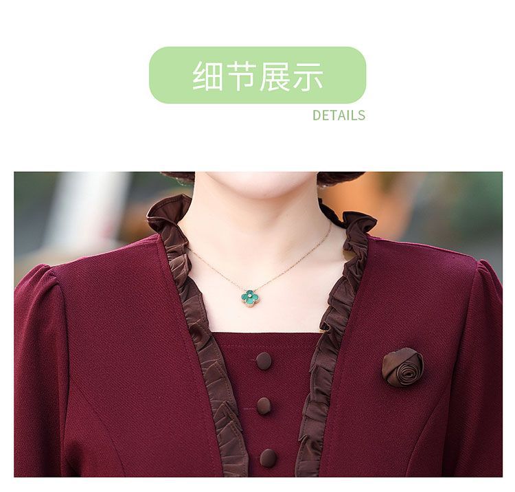 [Sẵn] Váy đầm trung niên nữ suông Cao Cấp