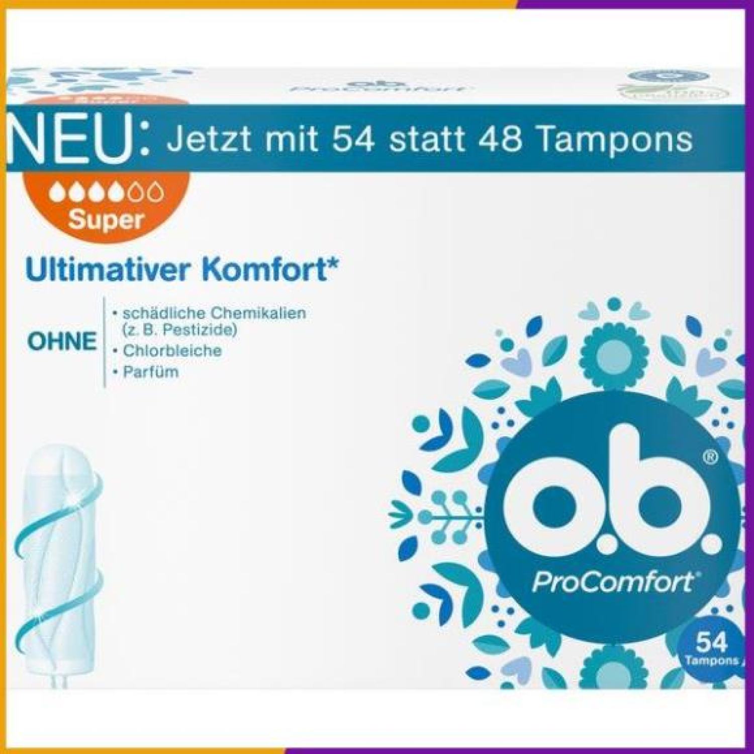 [Hàng Đức chính hãng.HN]Băng vệ sinh Tampon Ob Đức dạng nút chai{hangducairberlin}