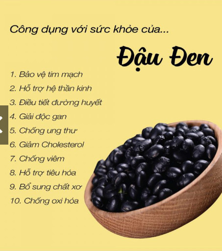 Đậu đen xanh lòng rang sẵn bịch 500gr,1kg