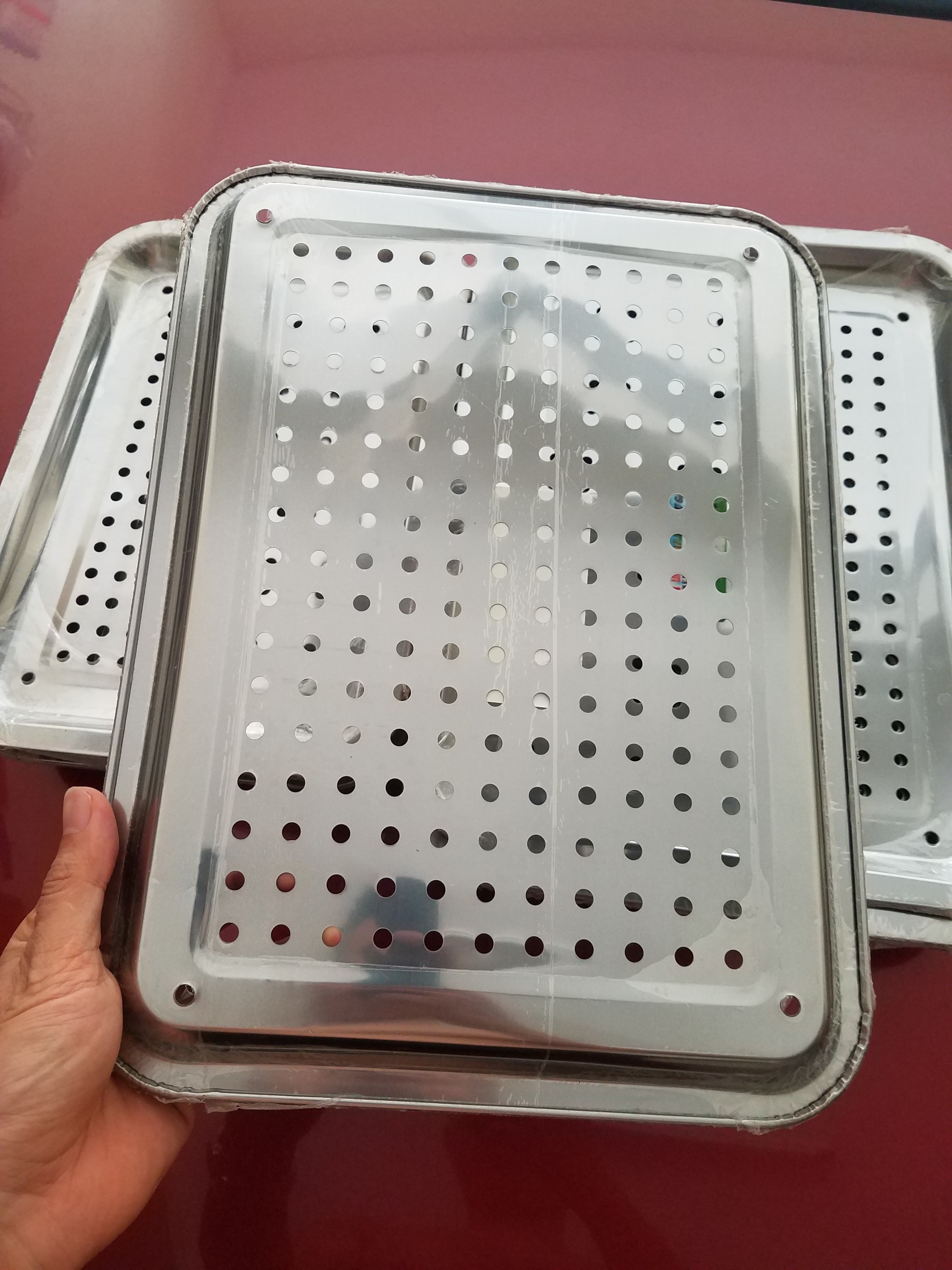 khay đựng ấm chén bằng inox