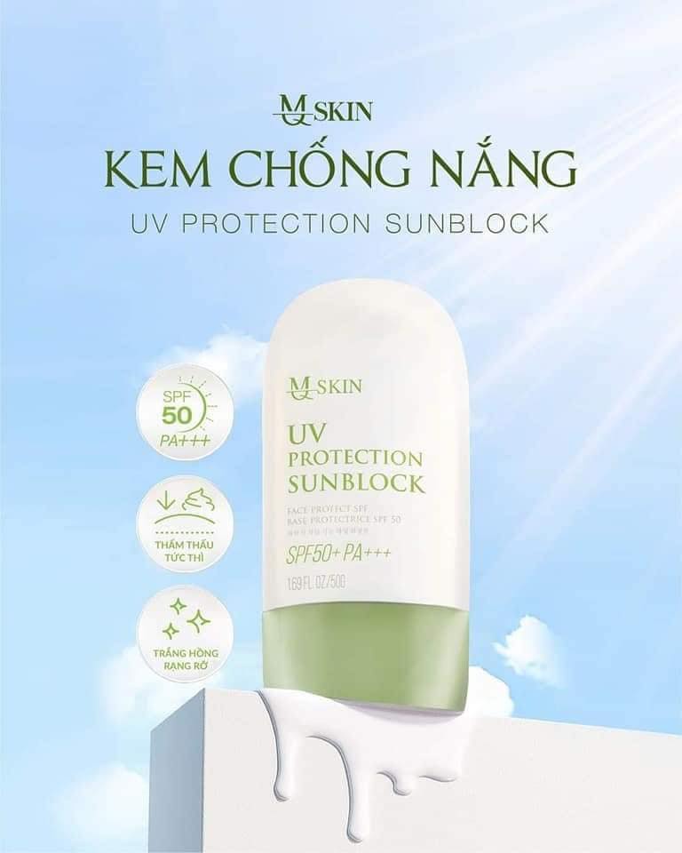 Kem chống nắng MQ Skin - Kem chống nắng MQSkin UV Protection Sunblock chính hãng