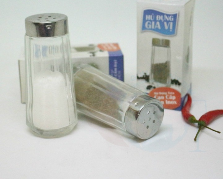 BỘ 2 HŨ THỦY TINH ĐỰNG TIÊU