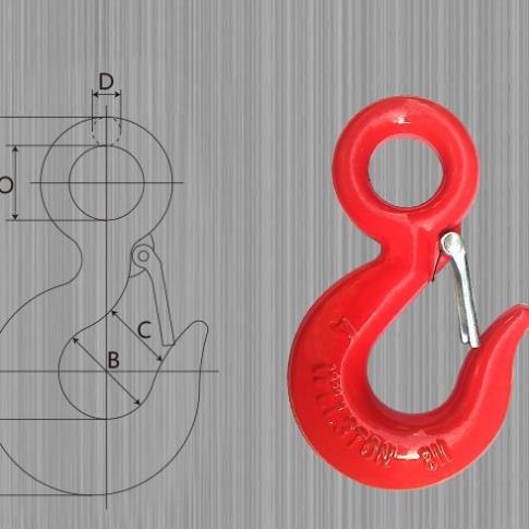 Móc cẩu - móc cẩu cáp (móc treo, có khóa ) THAIBINHVINA