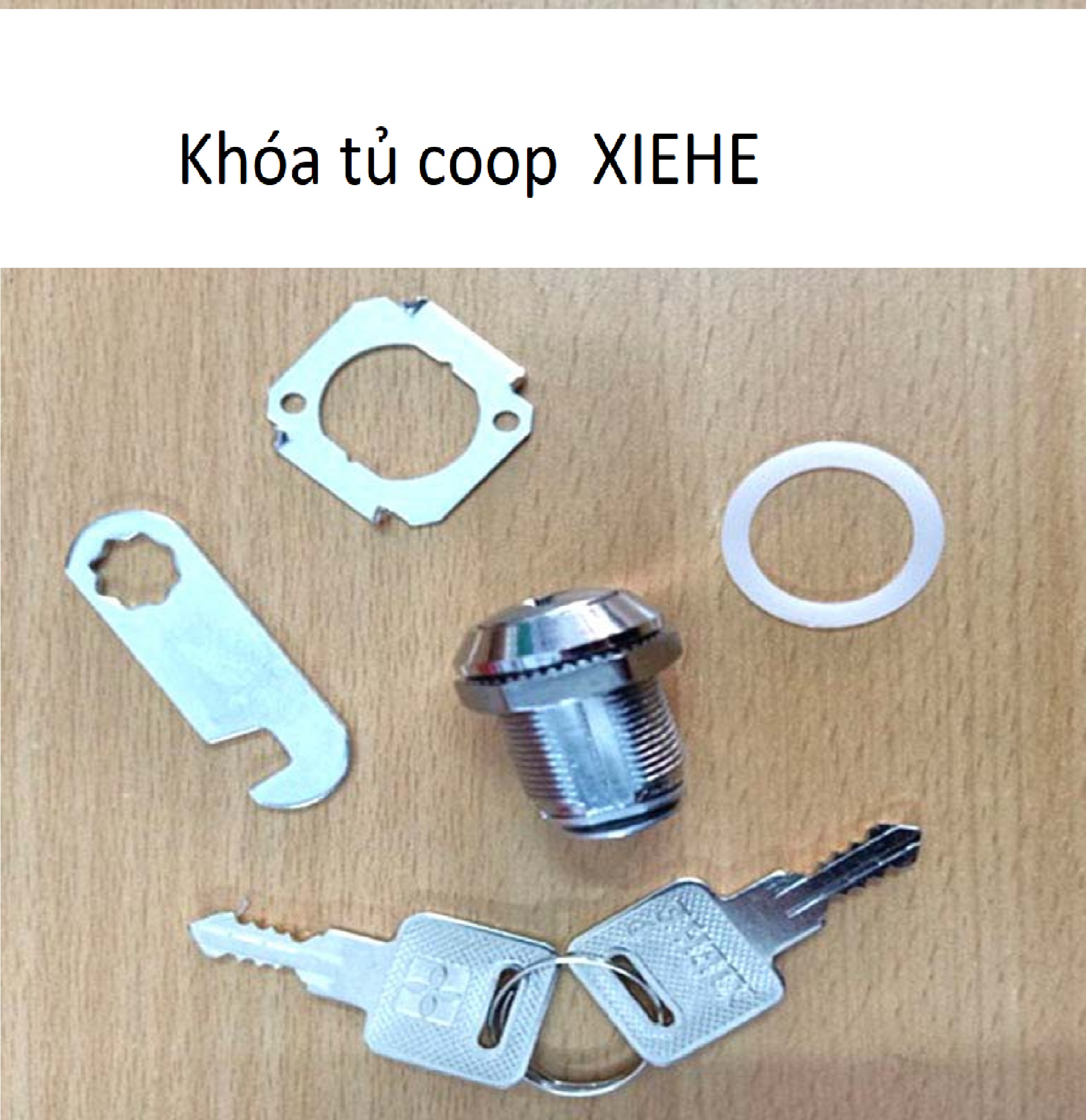 Ổ khoá cốp móc tủ xiehe cốt - 20mm - 30mm