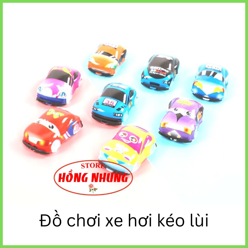 [ Mới] Đồ Chơi Xe Hơi Kéo Lùi Nhiều Kiểu Dáng Dễ Thương Cho Bé