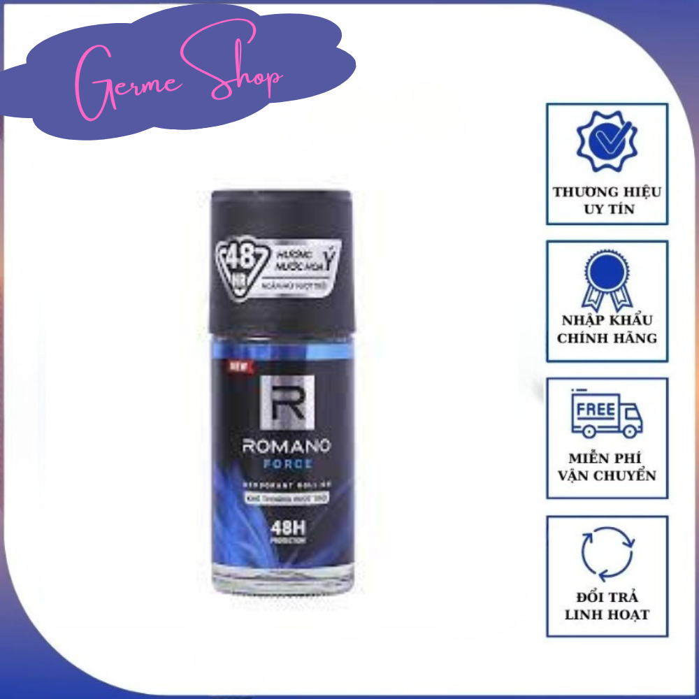 Lăn khử mùi Romano các loại 50ml