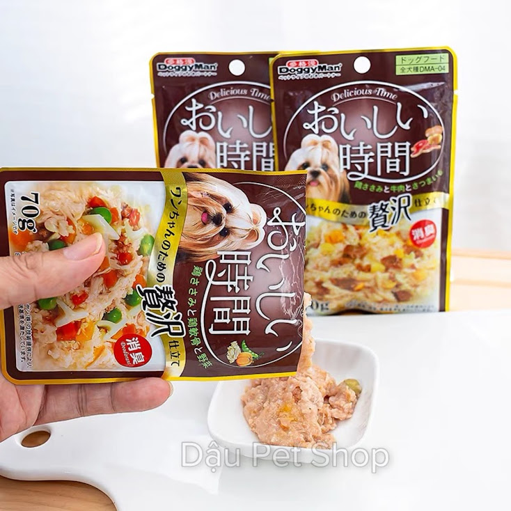 Pate DoggyMan cho chó 70g