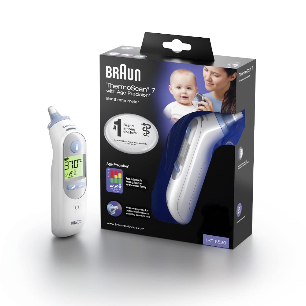Nhiệt kế đo tai Braun IRT 6520