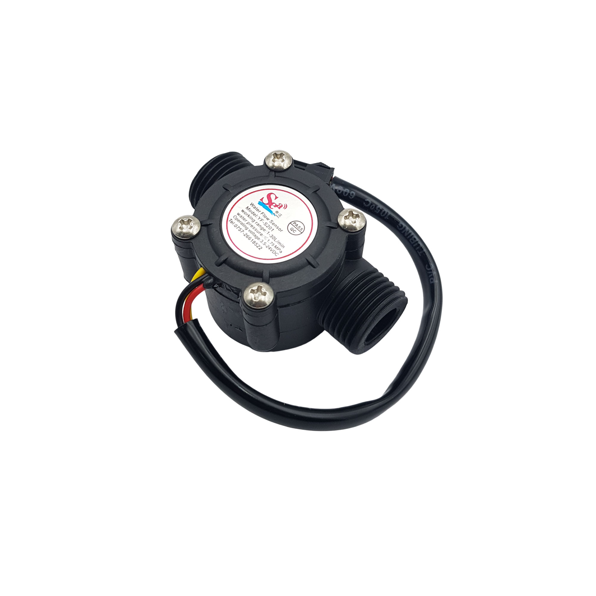 Cảm biến lưu lượng nước YF-S201 DN15