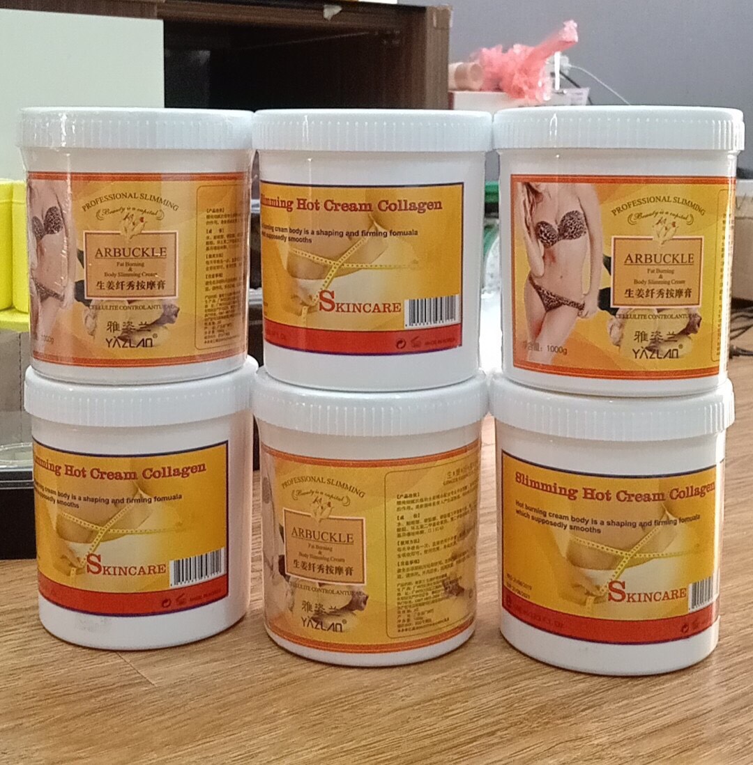 Kem tan mỡ gừng, ớt 1000g
