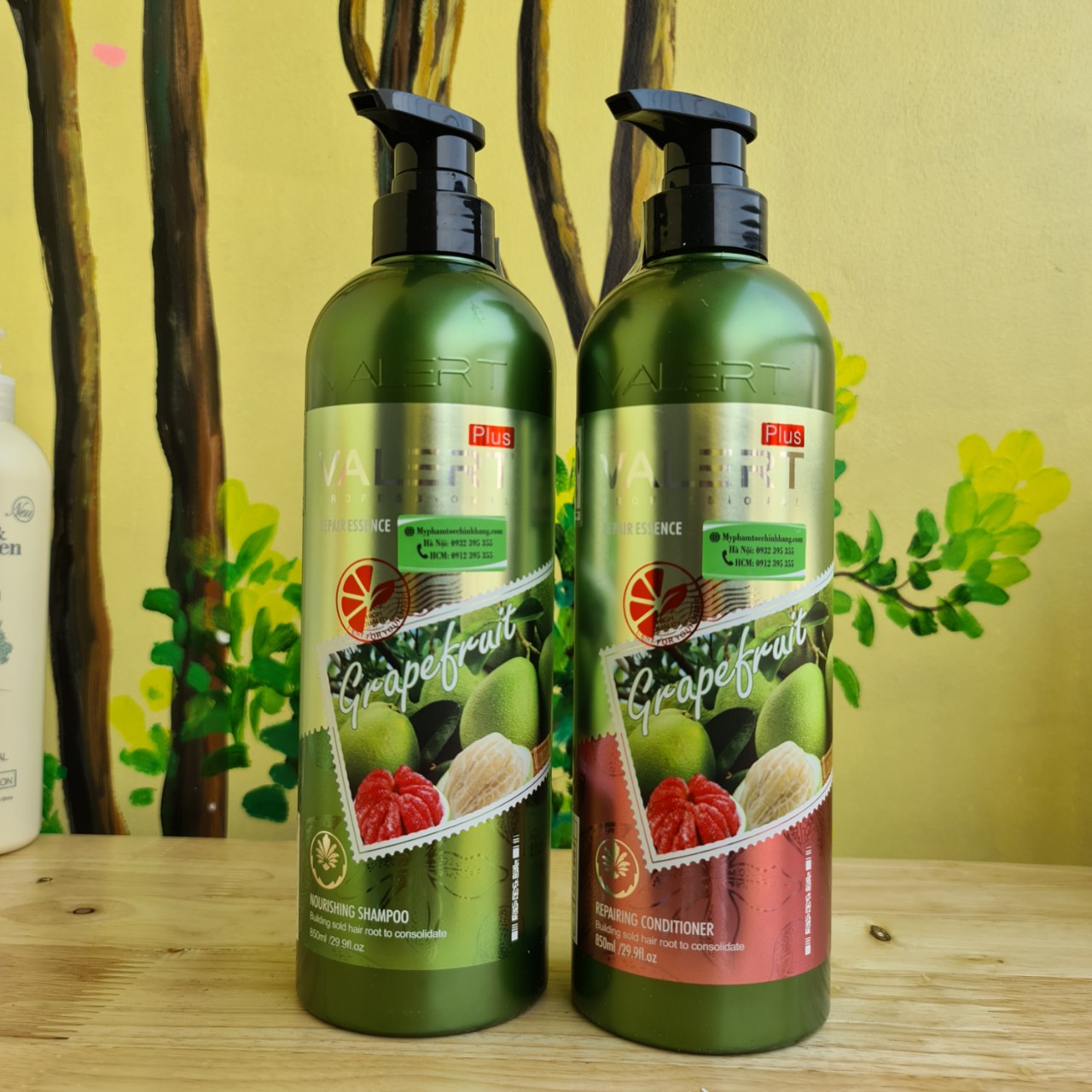 Bộ dầu gội xả bưởi Grapefruit mẫu mới