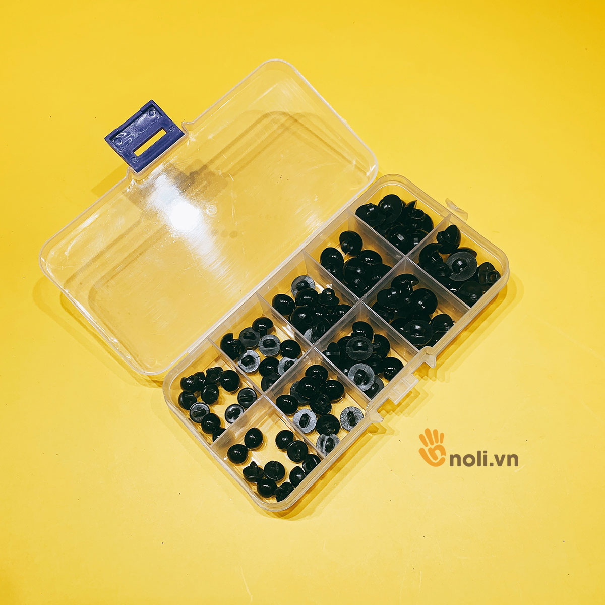 Hộp mắt thú khâu 100 cái