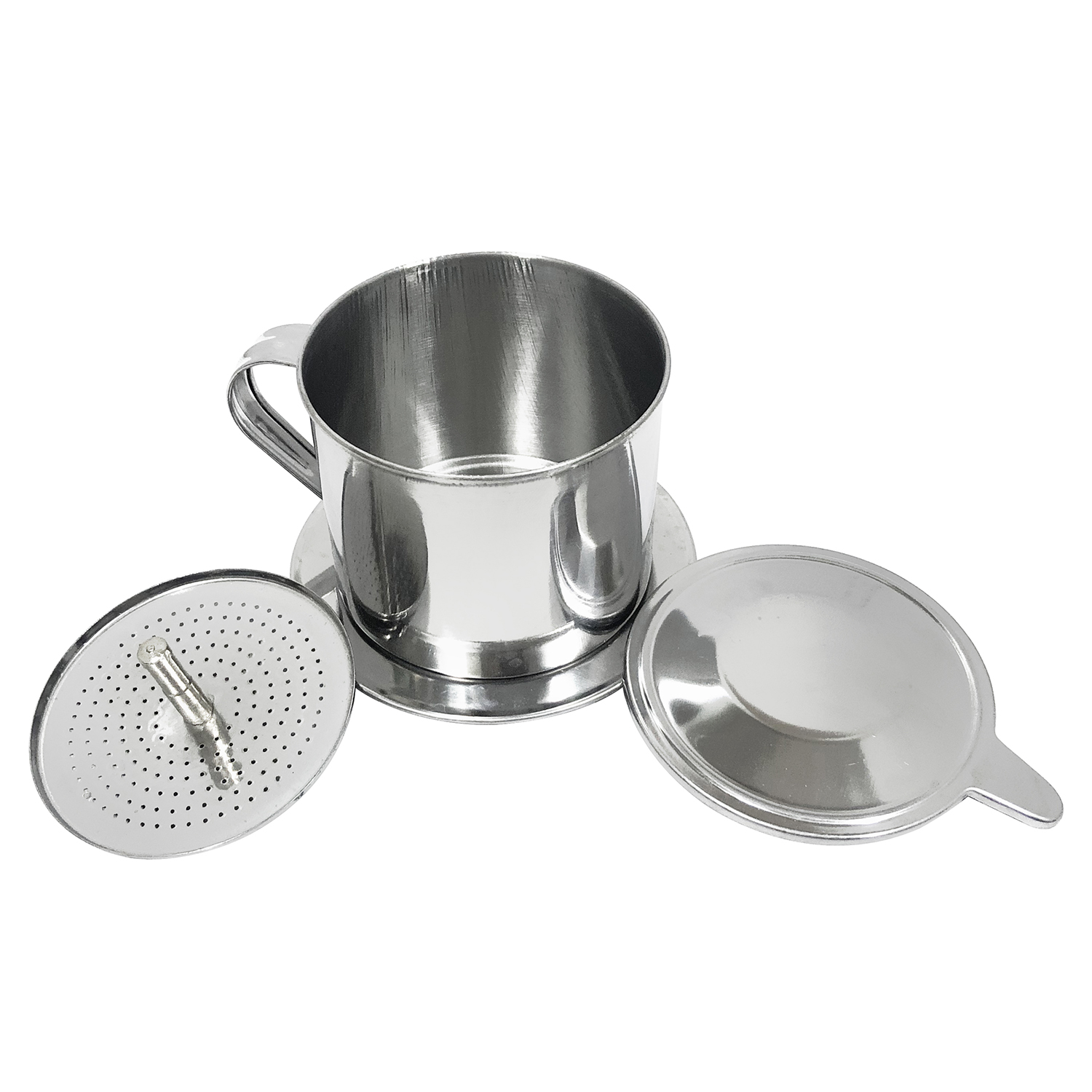 Phin cà phê inox dạng vặn Duxton DG-PHINVAN9 9cm