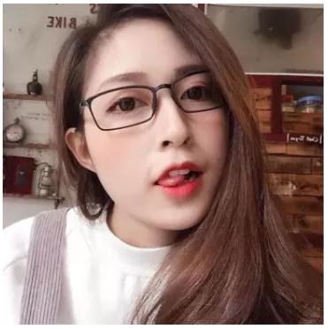 [HCM]Kính gọng dẻo dễ thương - mắt vuông vừa (Đen tròng trắng)