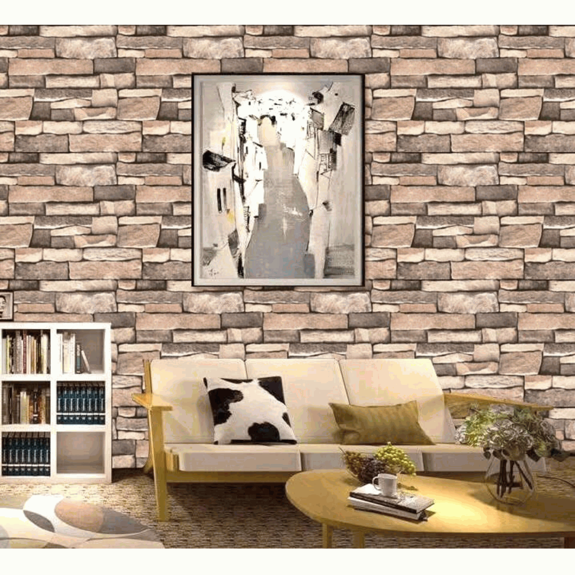 5M Giấy Dán Tường không cần keo HPMSA1007