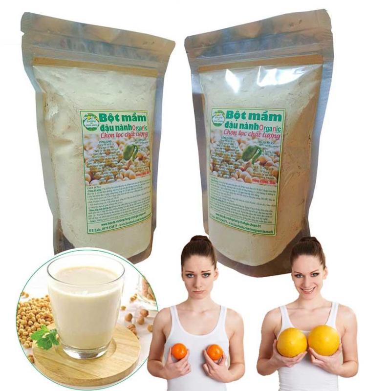 2KG - Bột Mầm Đậu Nành (Tăng Vòng 1 nhanh chóng) nhập khẩu