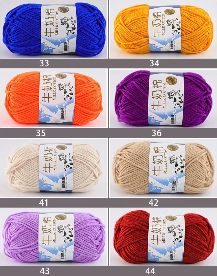 Len Milk cotton 50g - Bảng 2