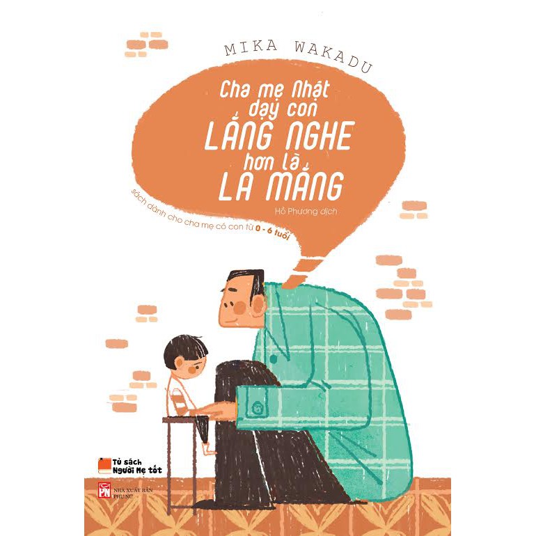 Cha mẹ nhật dạy con lắng nghe hơn là la mắng