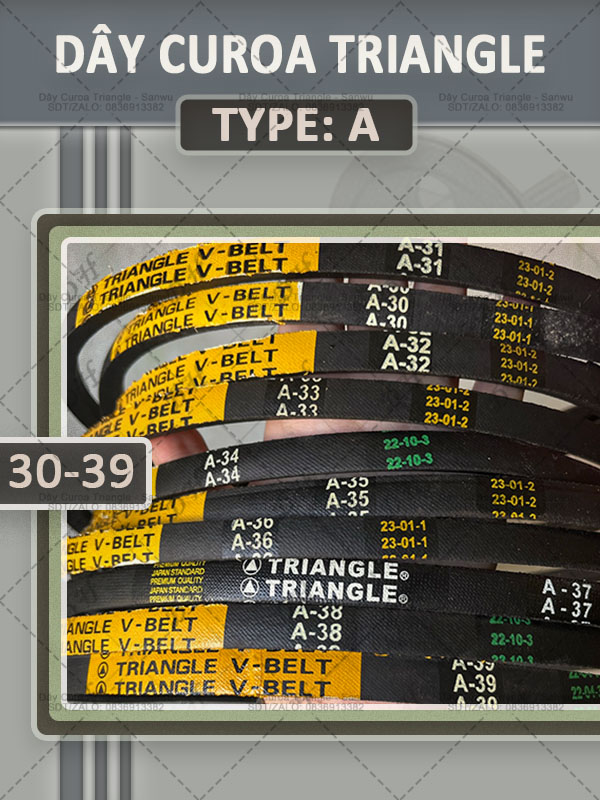 Curoa wire (courts)-Triangle-a-30-39