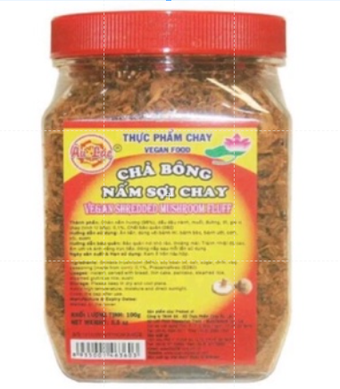 Chà bông nấm sợi chay âu lạc 100g/250g