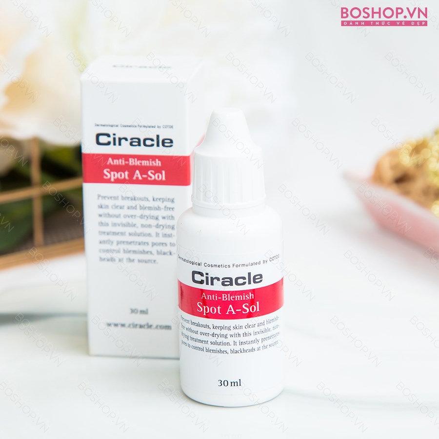 [HCM]Gel chấm mụn ciracle anti blemish spot a sol 30ml nhập khẩu  - 4759 cam kết sản phẩm đúng mô tả chất lượng đảm bảo an toàn đến sức khỏe người sử dụng