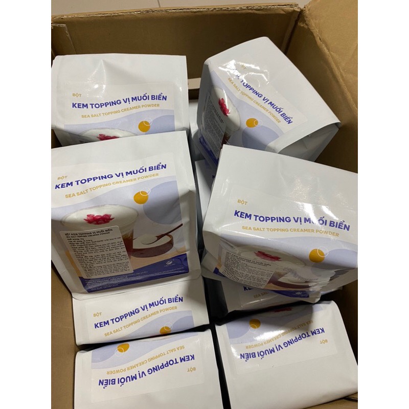 BỘT KEM TOPPING VỊ MUỐI BIỂN 1KG