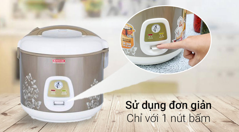 Nồi cơm điện Sunhouse 1.8 lít SHD 8616