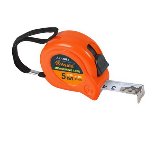 5m x 19mm thước cuộn asaki ak-2666