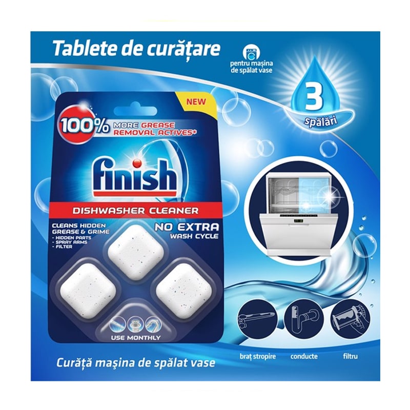VỈ 3 VIÊN VỆ SINH MÁY RỬA CHÉN BÁT FNISH