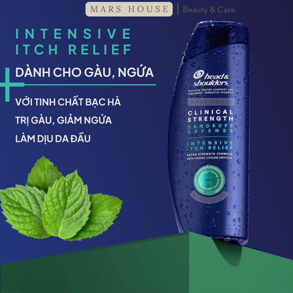 Dầu gội Head and Shoulders Clinical Strength 400ml
