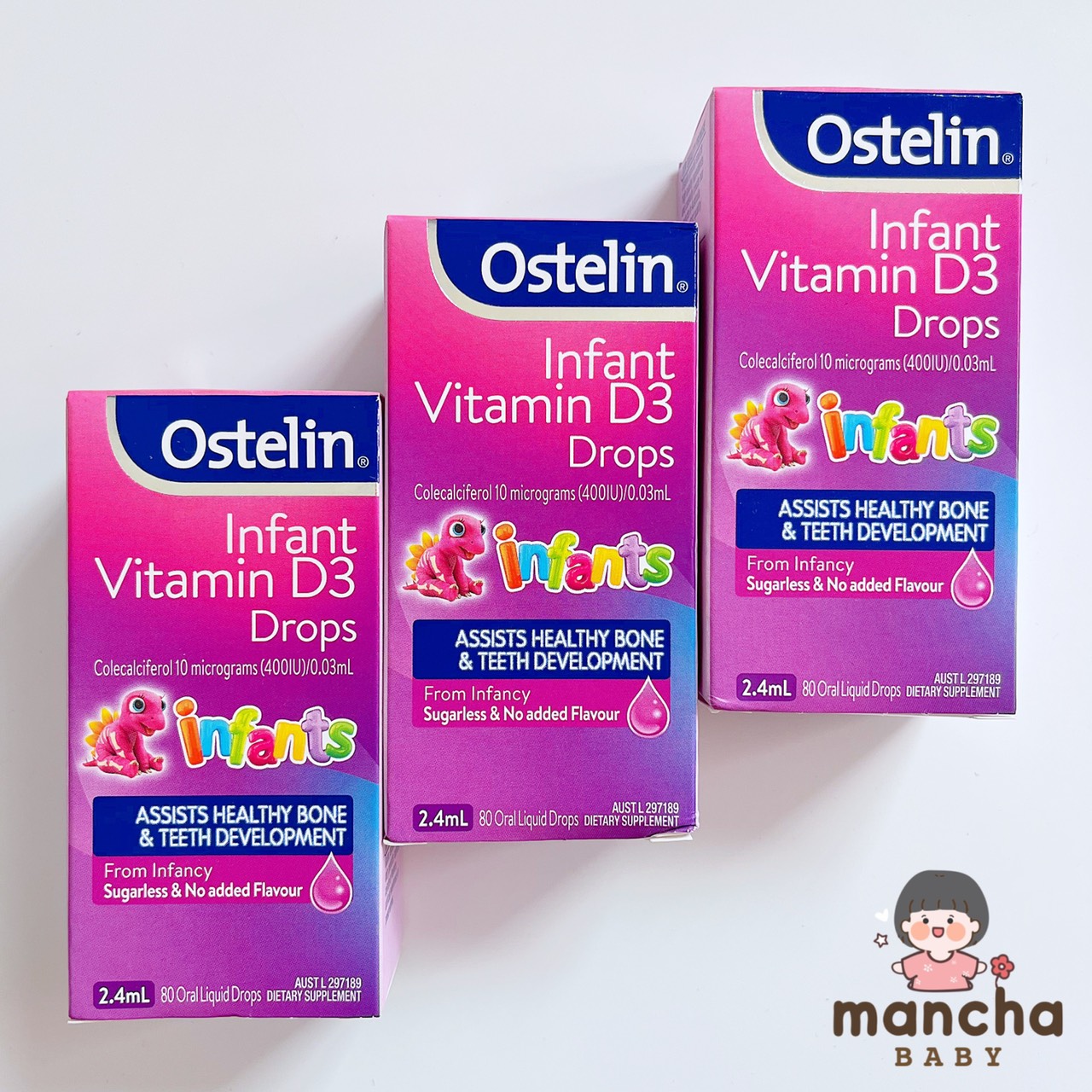 VITAMIN D3 OSTELIN DROPS DẠNG NƯỚC 2.4ML