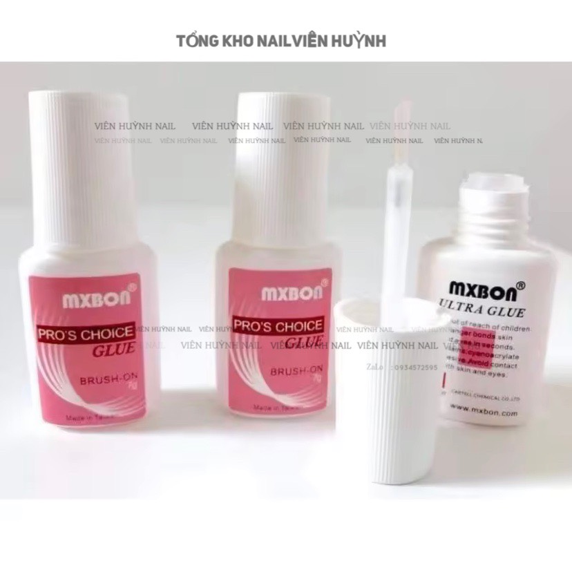 Keo mixbon dán móng giả , đính đá nail
