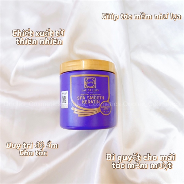 Kem Ủ Tóc Lụa Keratin Lae Sa Luay 250ml Thái Lan - Mẫu mới