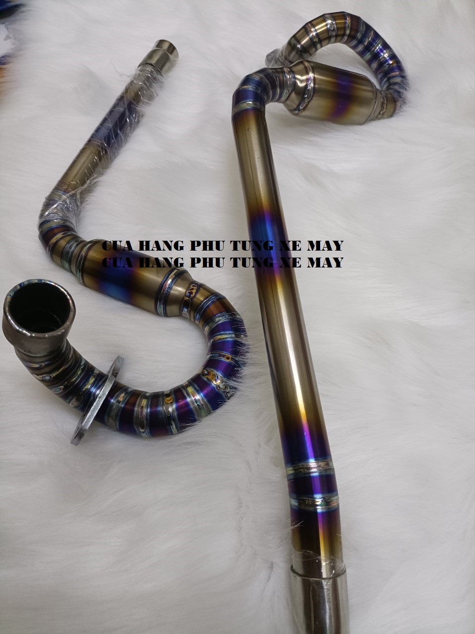 Cổ pô Future Led, Wave, Dream bầu xoắn titan