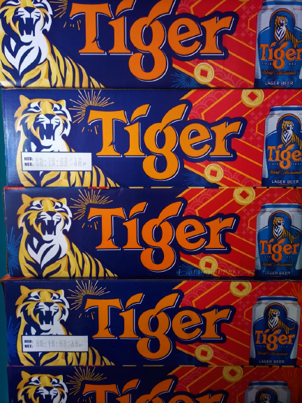 Bia Tiger Xanh Thùng 24x330ml