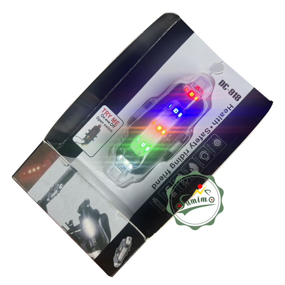 Đèn hậu xe đạp LED sạc USB full box