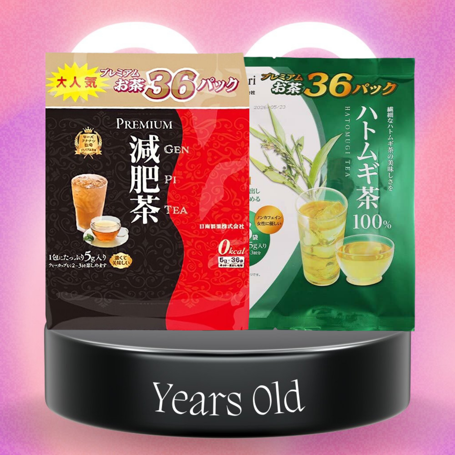 Trà Thải Độc Giảm Mỡ Hayari Premium Genpi Tea - 36 Gói