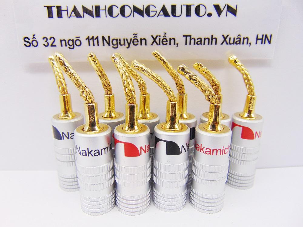 08 Jack loa mỏ chim dạng mềm Nakamichi (4 cặp)