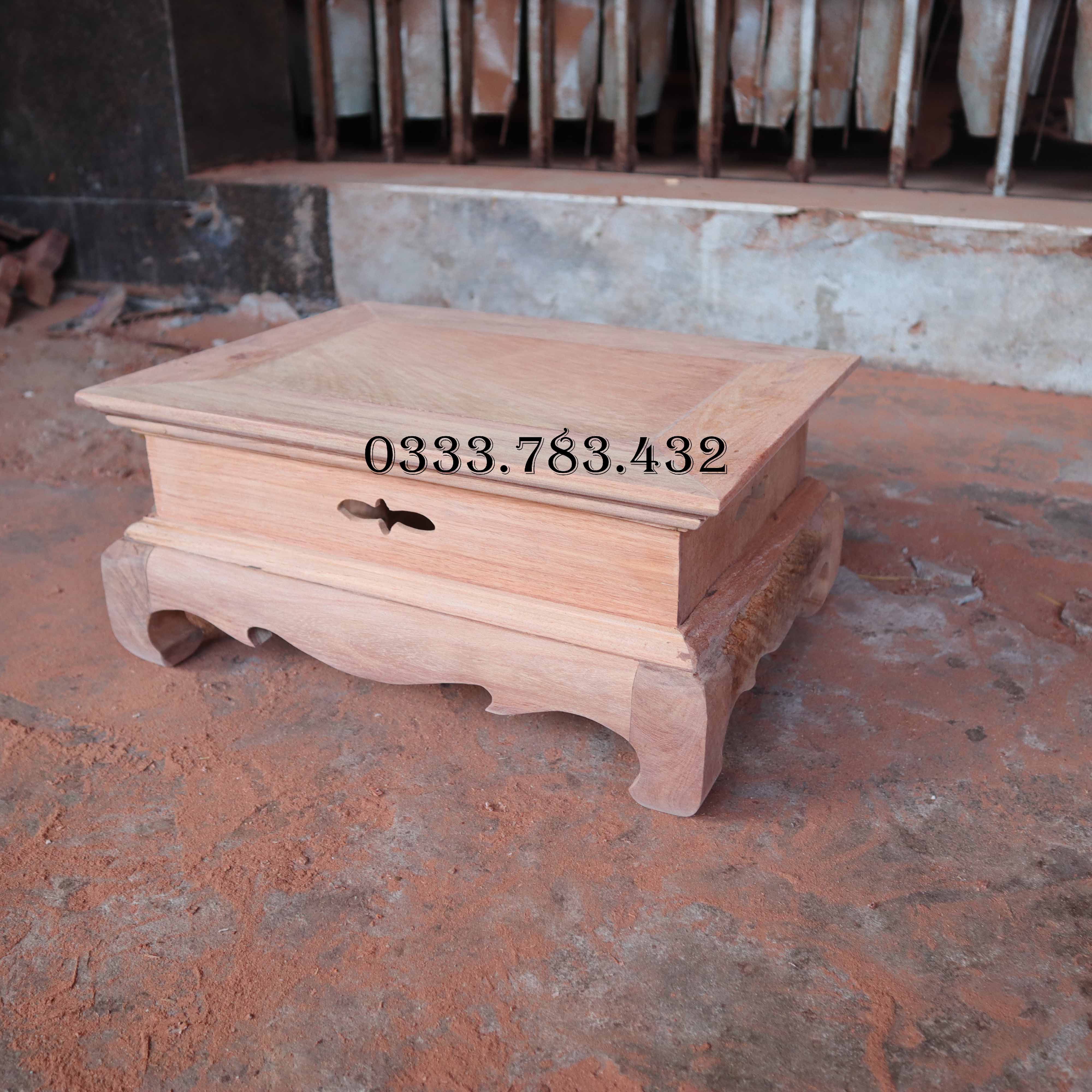 ĐẾ CHÂN LOA KIỂU NHẬT KÊ ĐỒ PHÒNG KHÁCH CAO 16CM (DÁNG TRƠN - 20X30, 25X35, 25X25, 30X40)