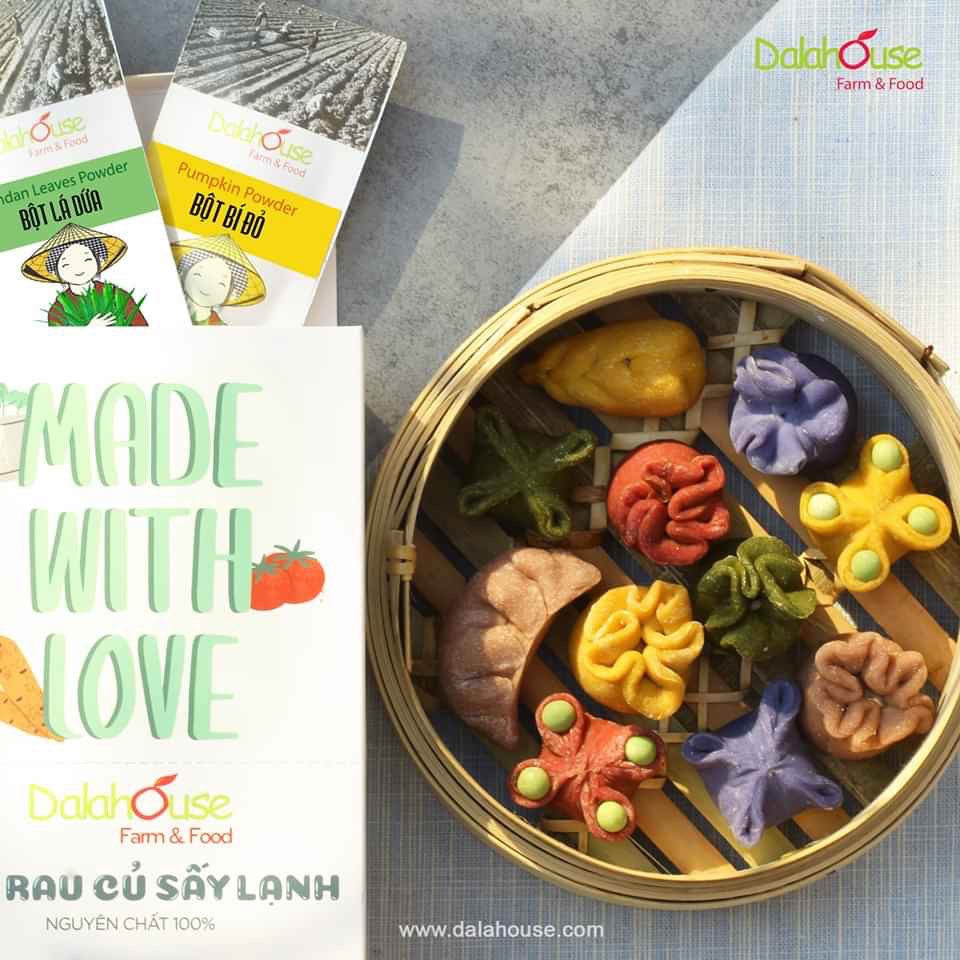 Bột KHOAI LANG nguyên chất DalaHouse 50gr